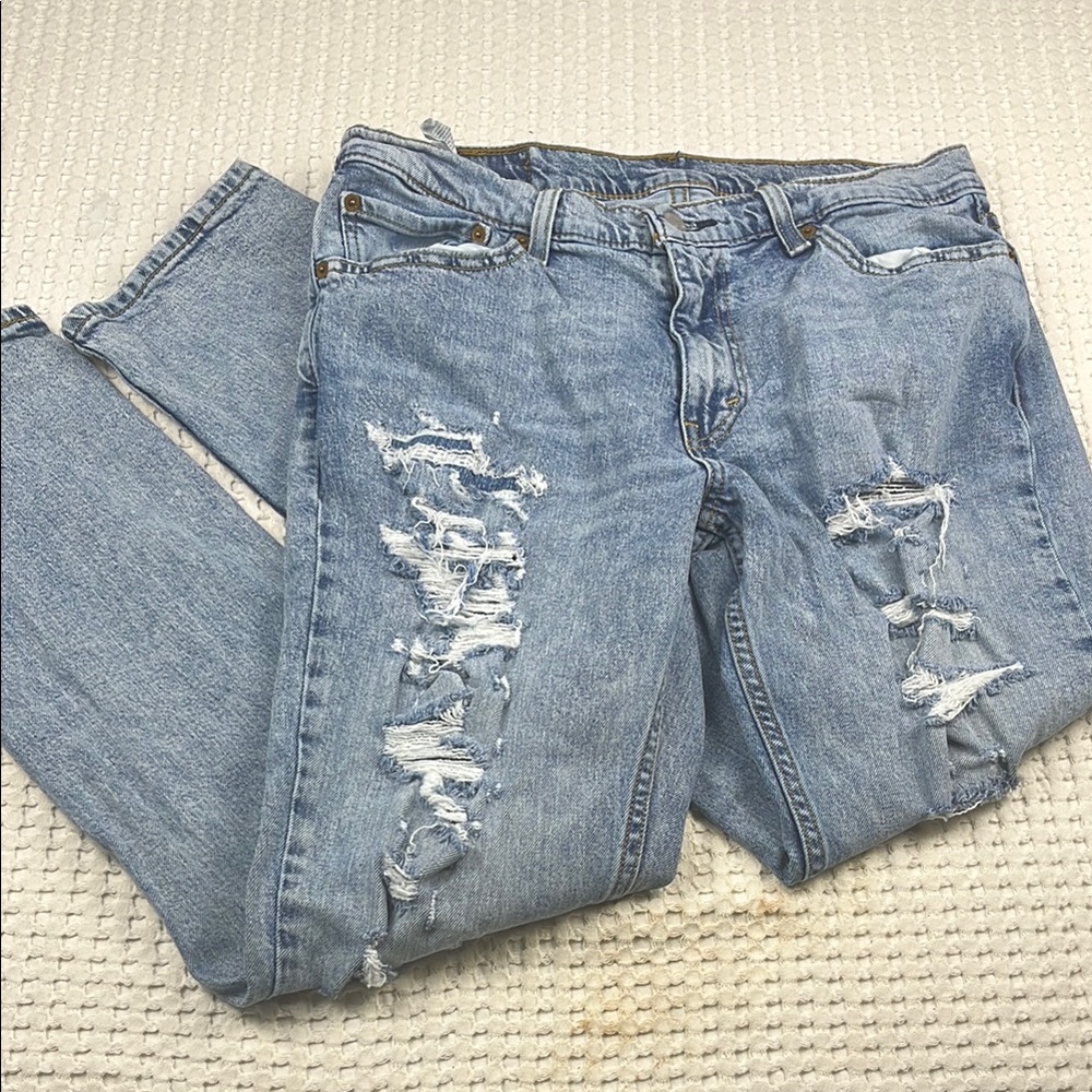 Levi’s 511 Distressed Men’s Size 33x30 Jeans Pre Owned